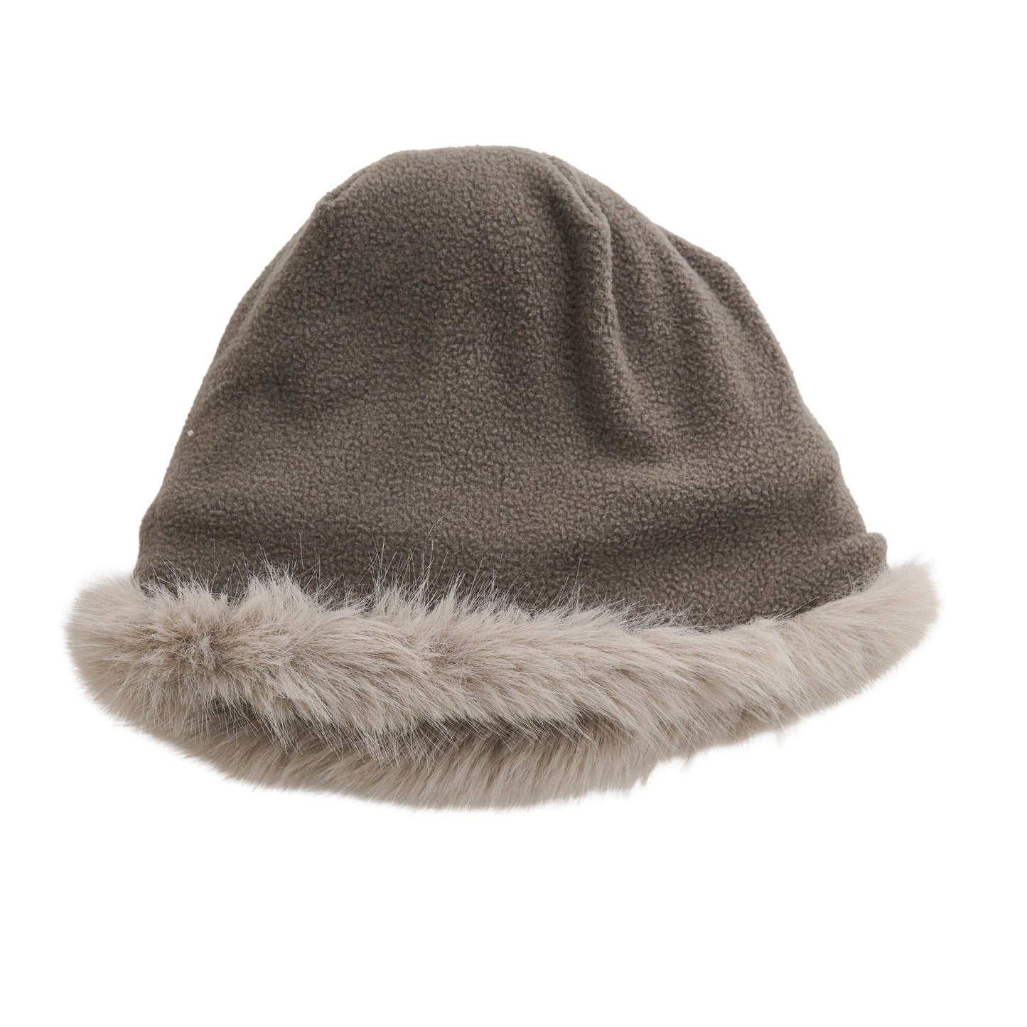 Wyatt Fleece Lined Faux Fur Cable Knit Beanie