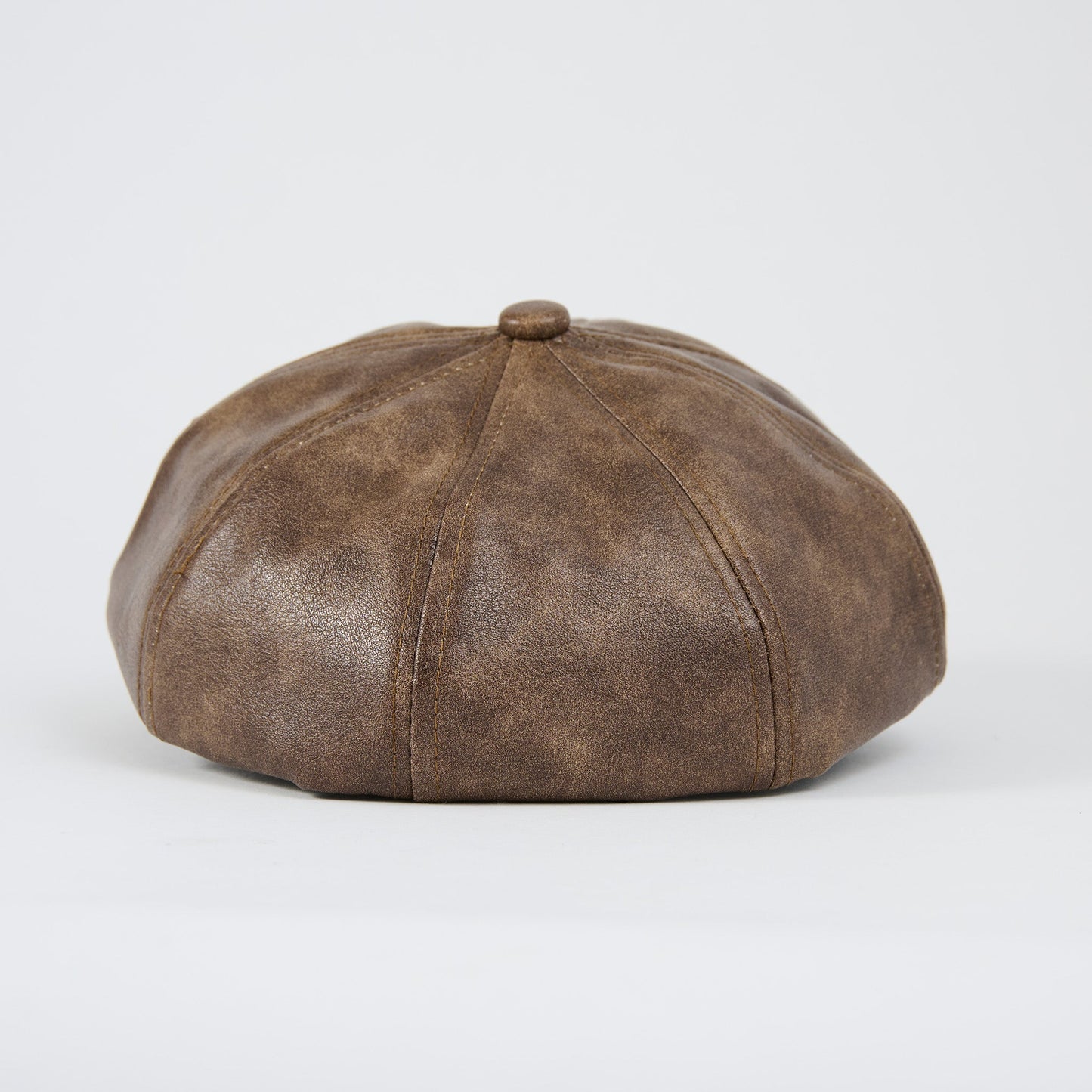 Amelie Vegan Leather Newsboy Hat