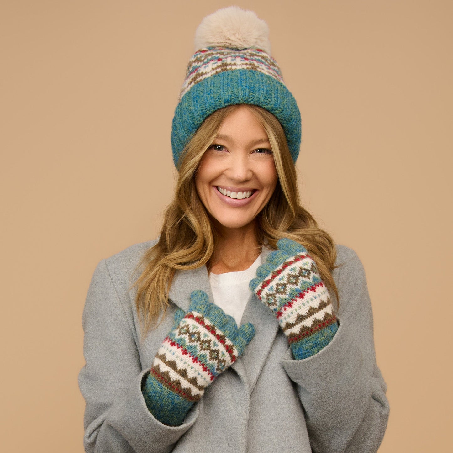 Aspen Fair Isle Gloves