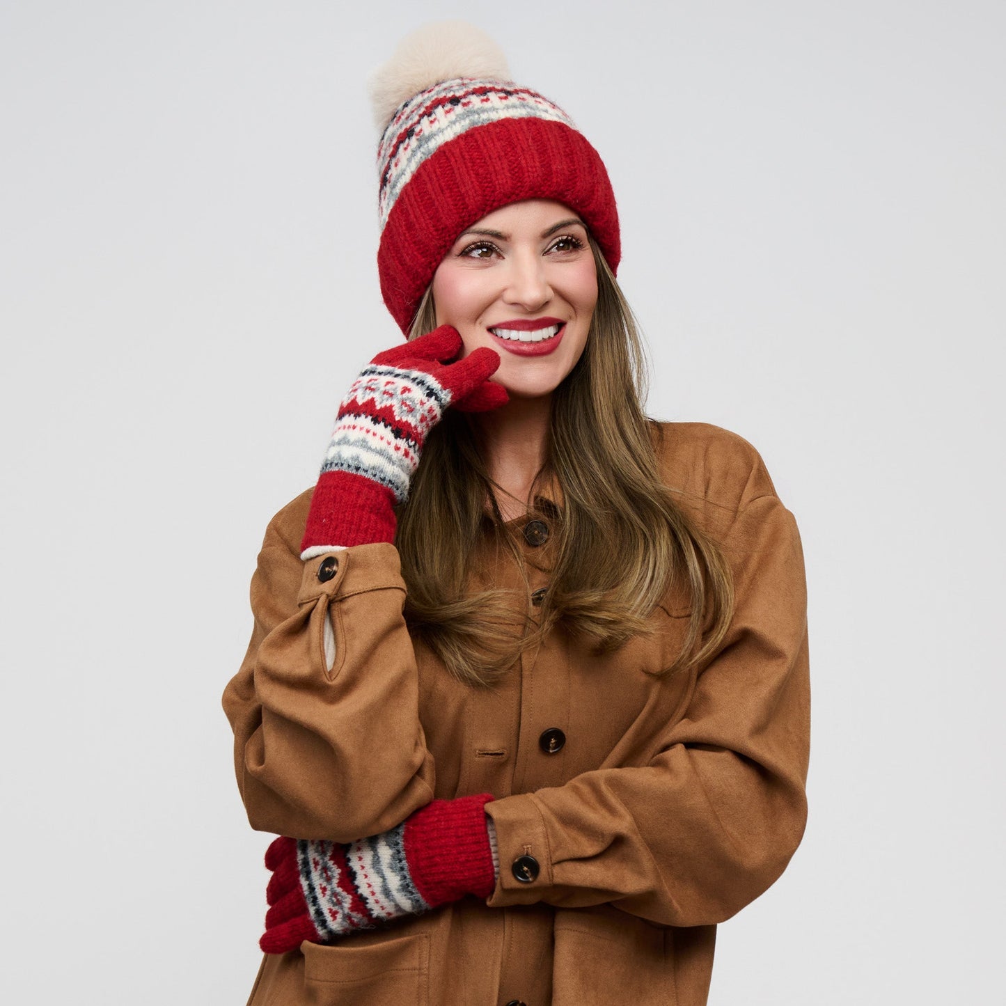 Aspen Fair Isle Gloves