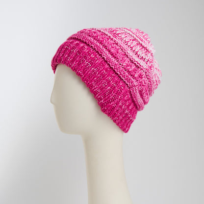 Hadley Ombre Crochet Knit Beanie