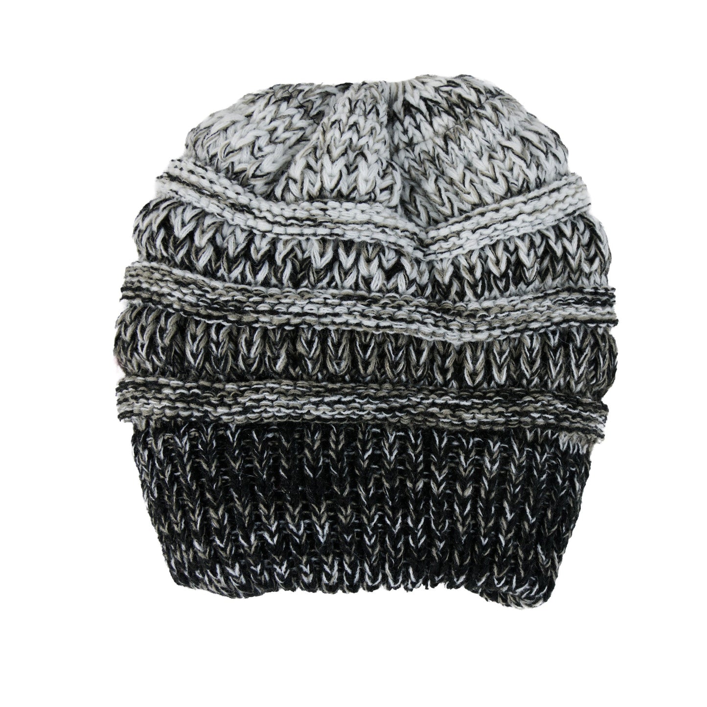 Hadley Ombre Crochet Knit Beanie