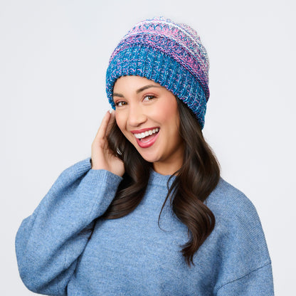 Hadley Ombre Crochet Knit Beanie