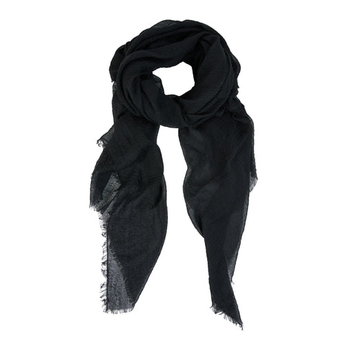 Jaymes Lightweight Raw Edge Scarf