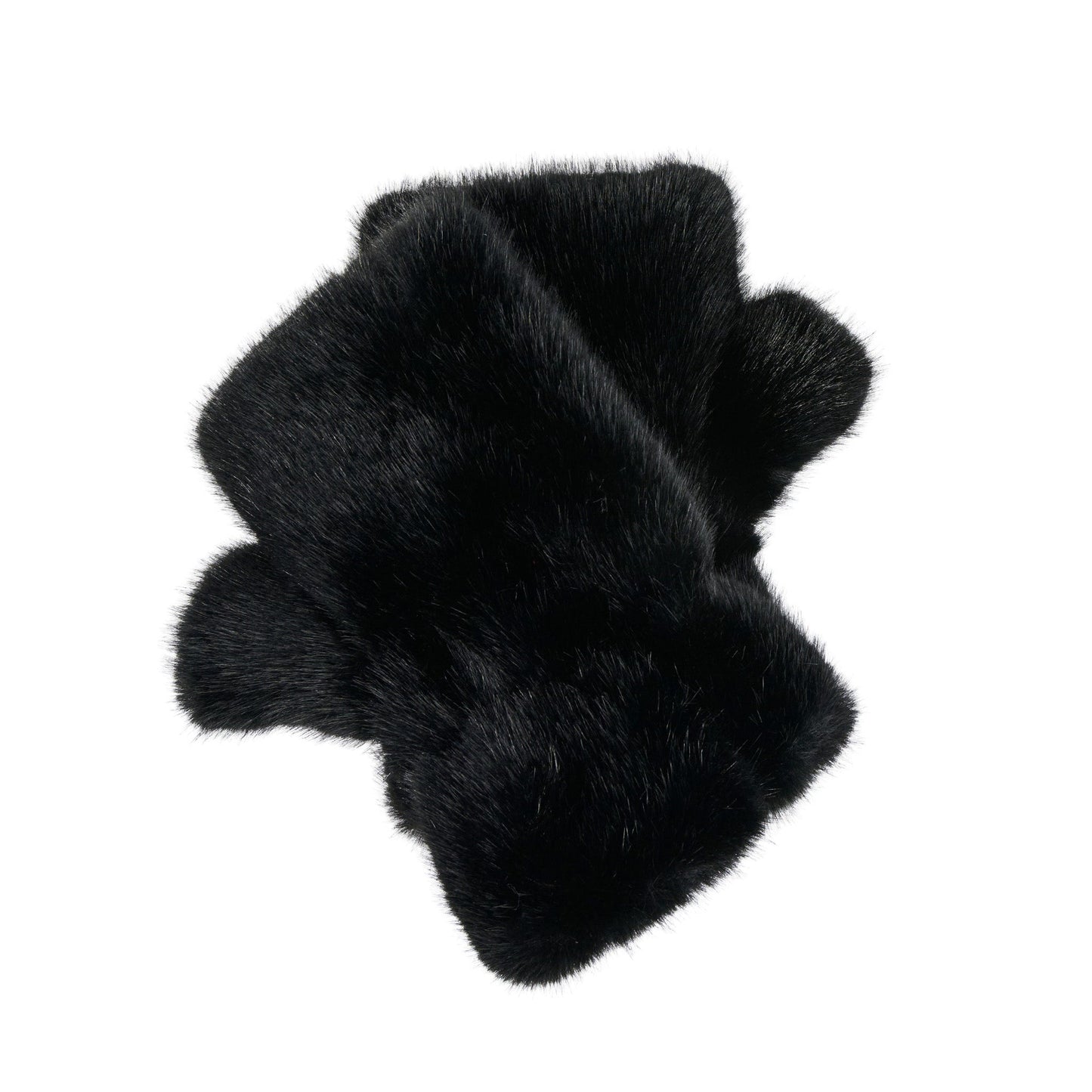 Elli Faux Fur Fingerless Gloves