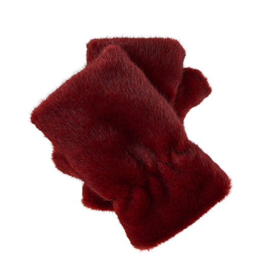 Elli Faux Fur Fingerless Gloves