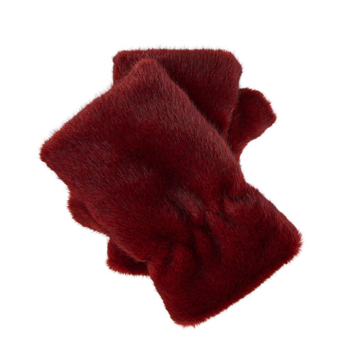 Elli Faux Fur Fingerless Gloves