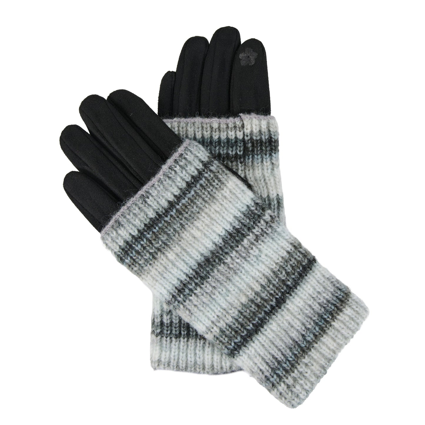 Rielle Faux Suede Convertible Gloves