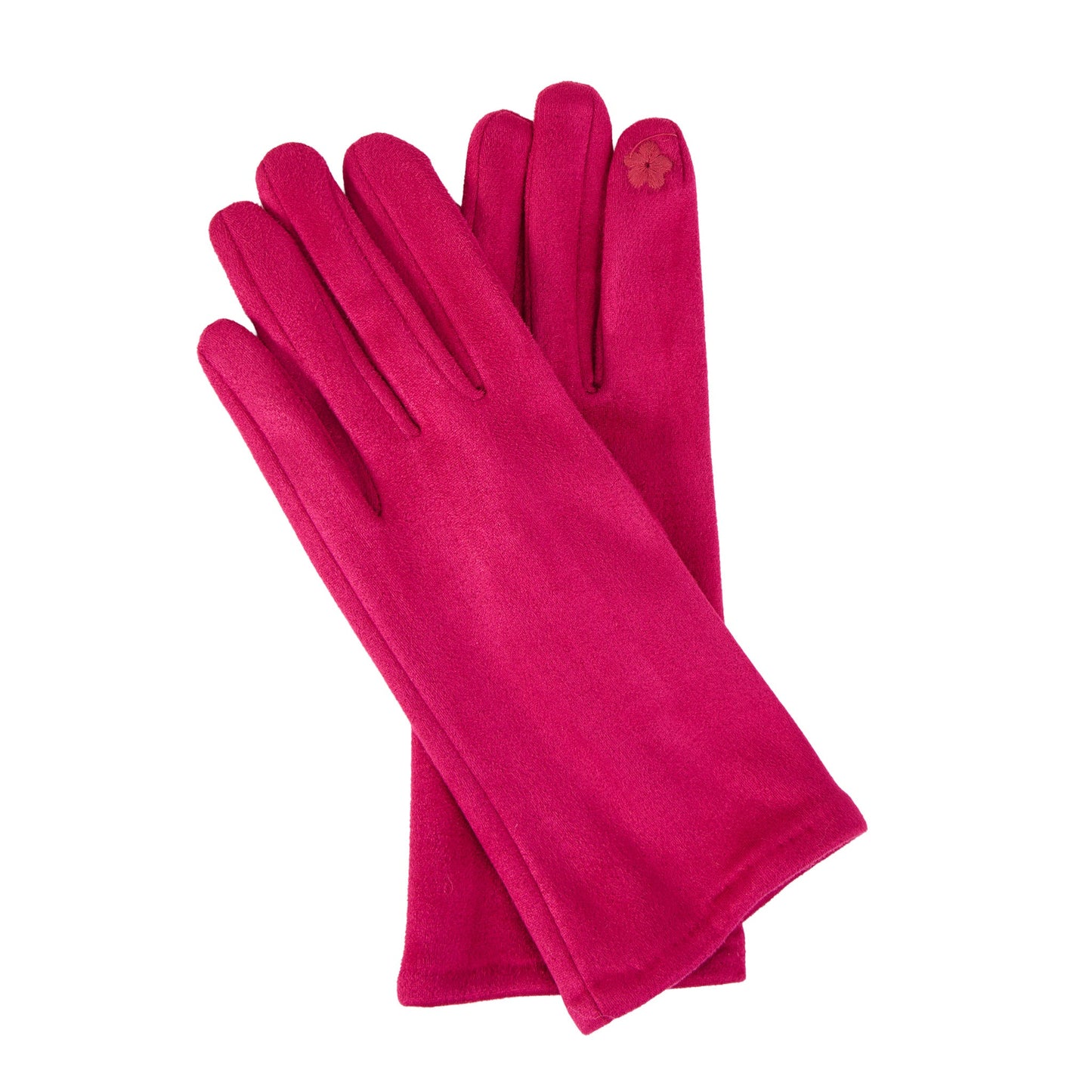 Rielle Faux Suede Convertible Gloves