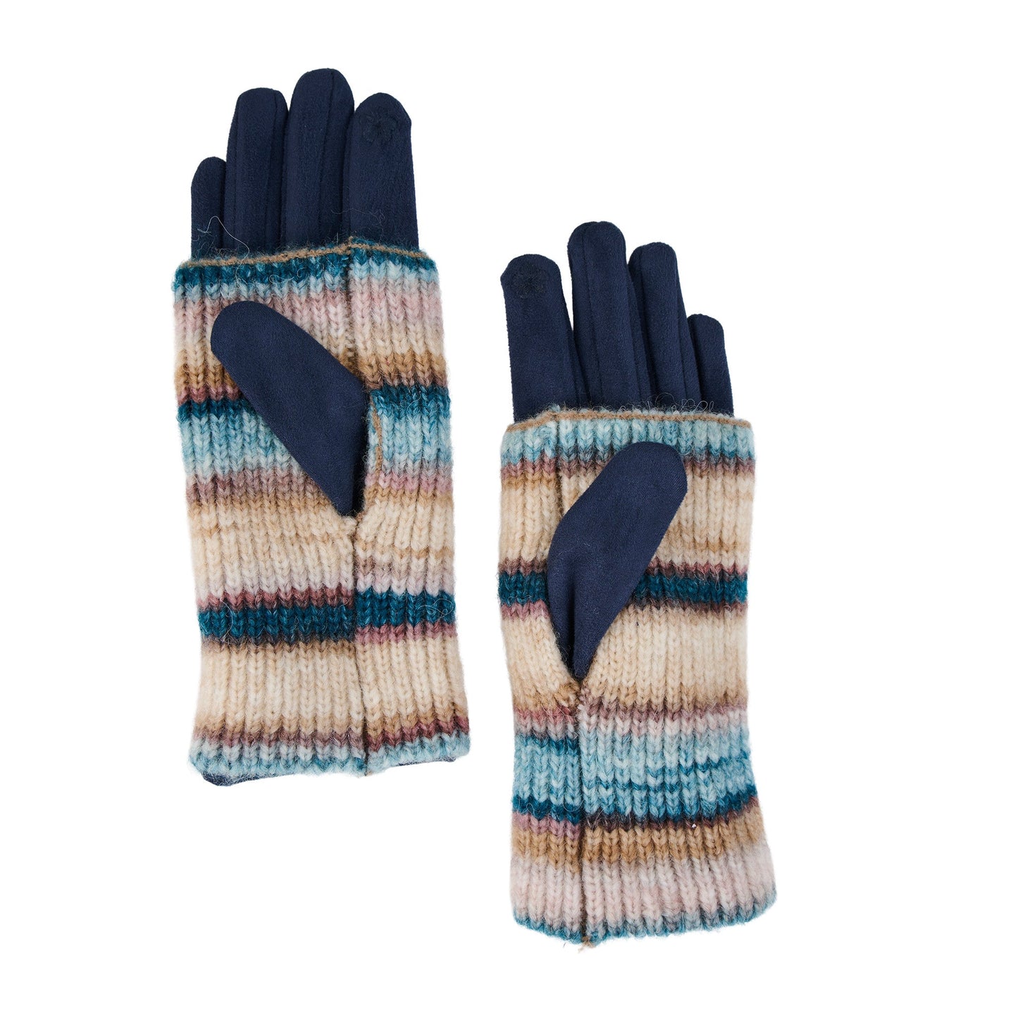 Rielle Faux Suede Convertible Gloves