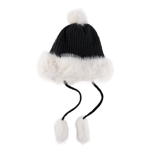 Natalie Faux Fur Tassel Winter Hat