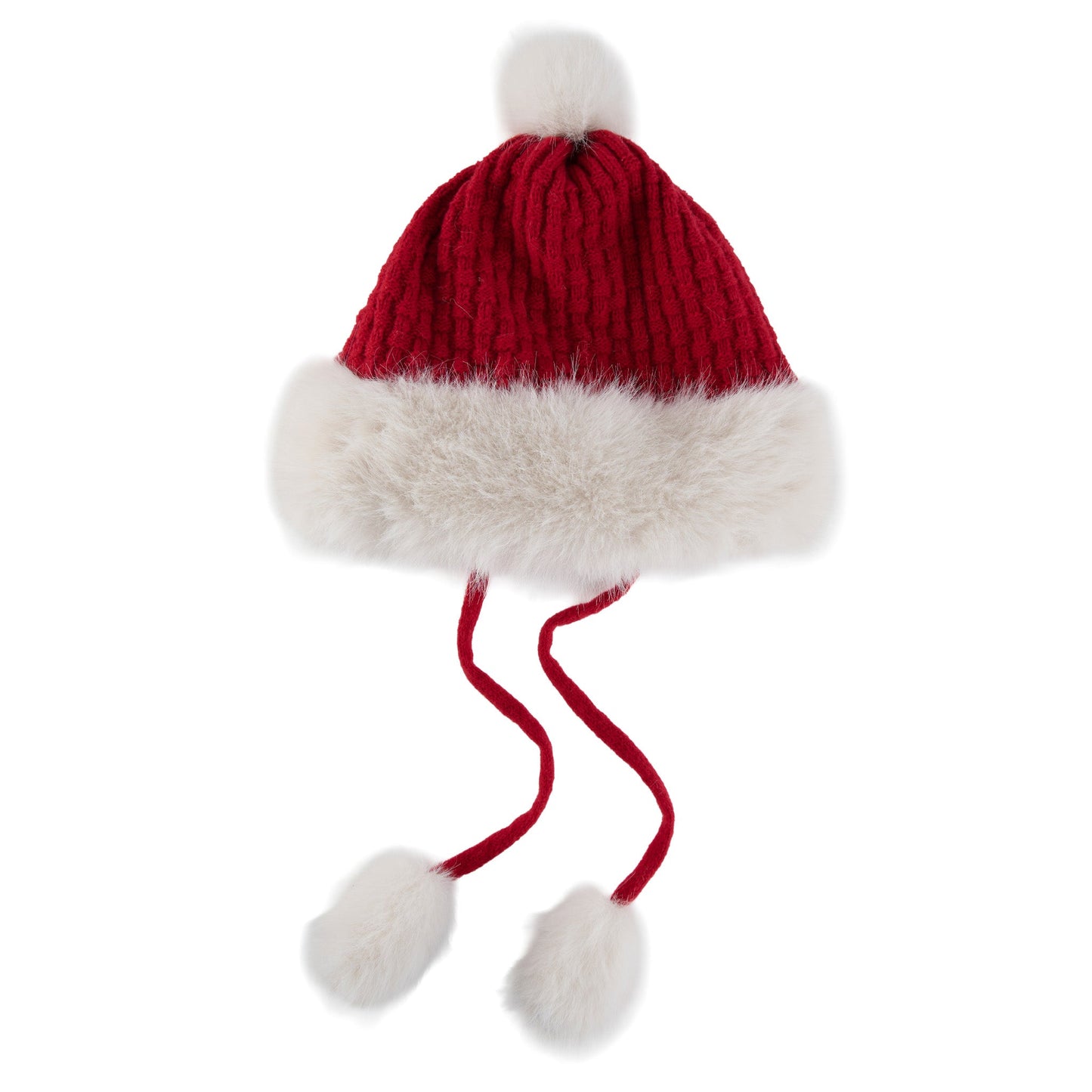 Natalie Faux Fur Tassel Winter Hat