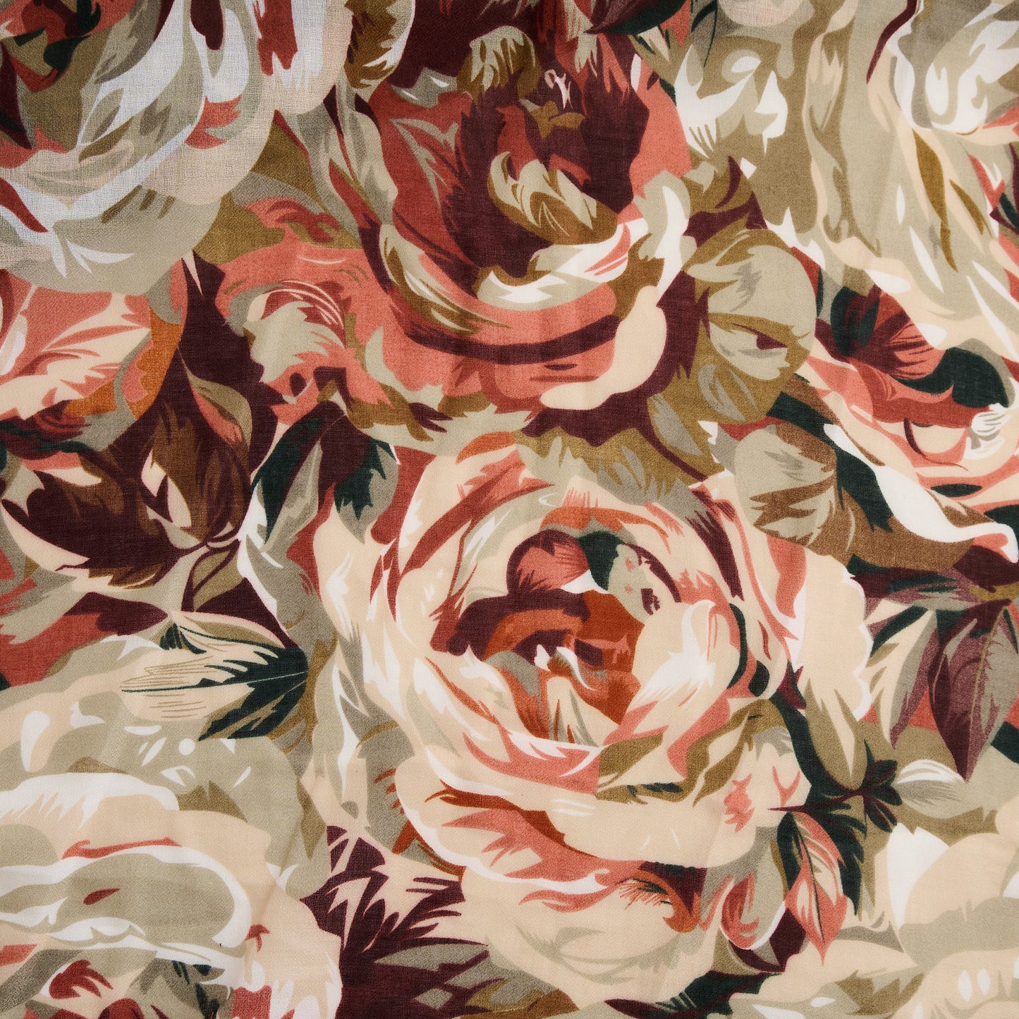 Celina Rose Print Lightweight Scarf
