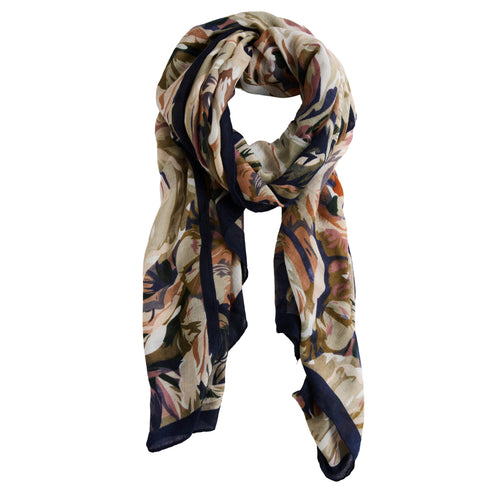 Celina Rose Print Lightweight Scarf