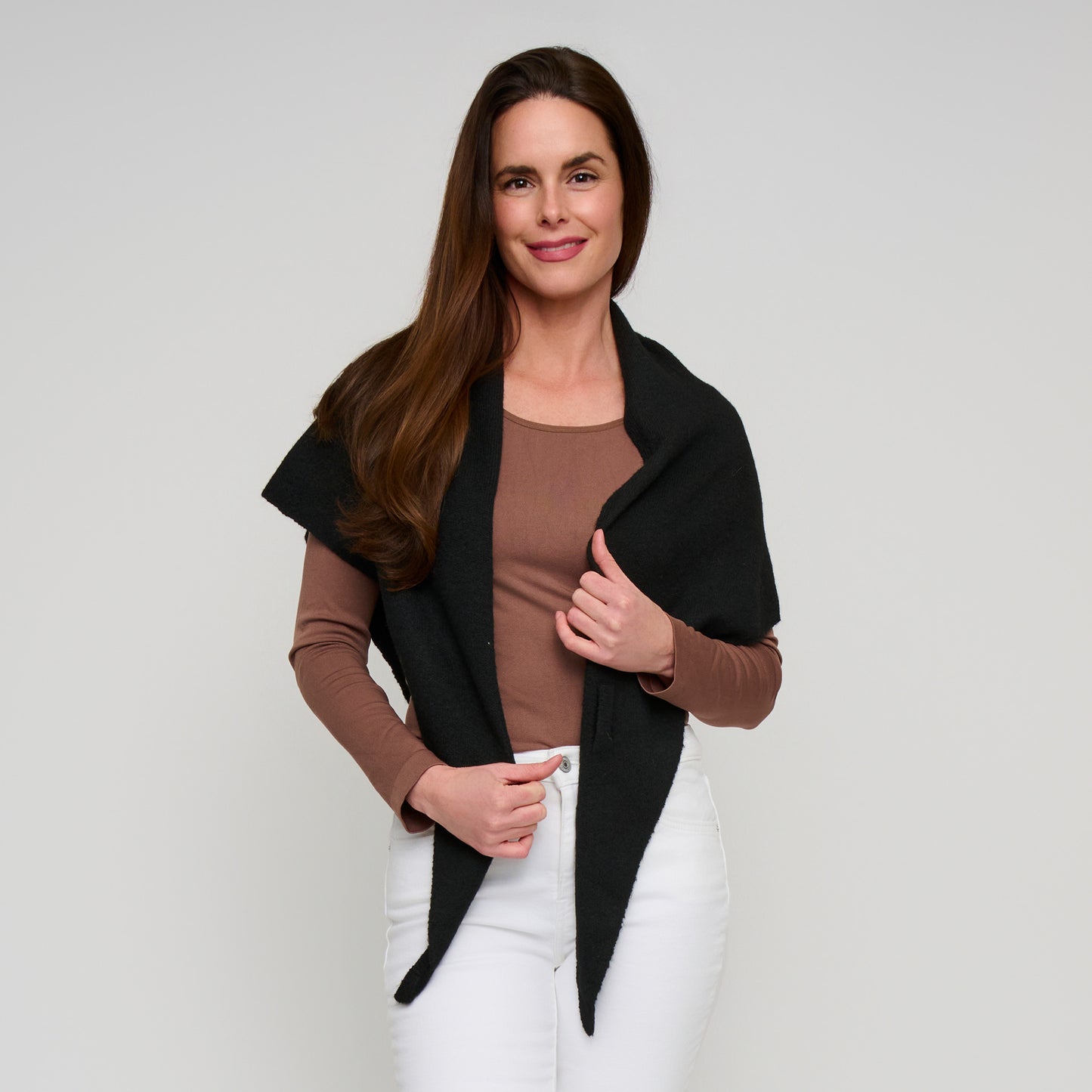 Jules Open Wrap Shawl