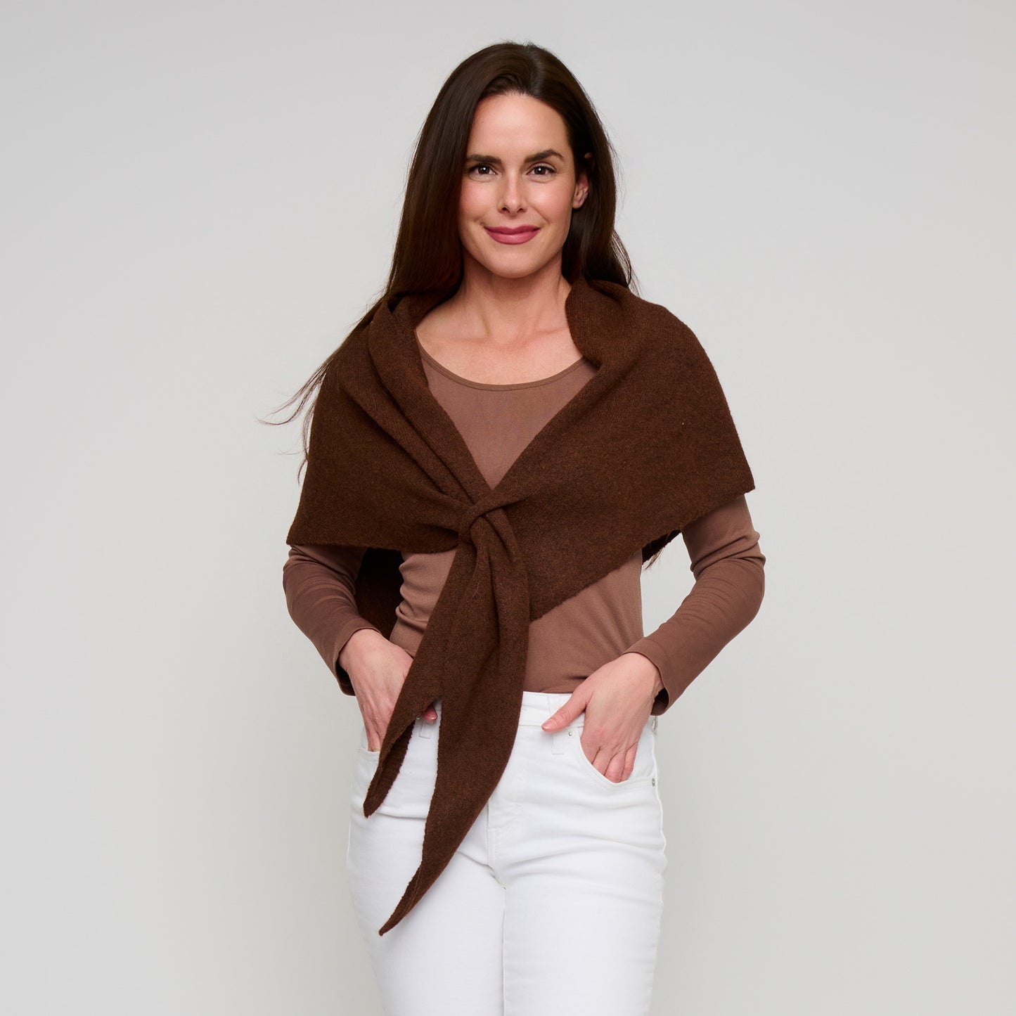 Jules Open Wrap Shawl