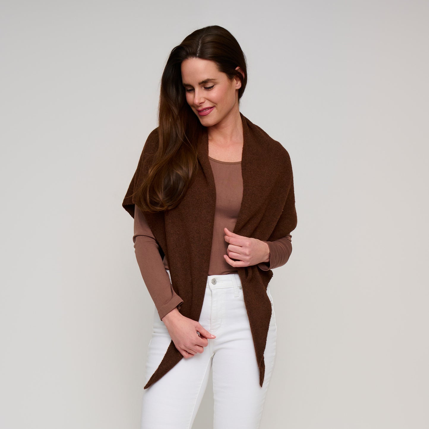 Jules Open Wrap Shawl
