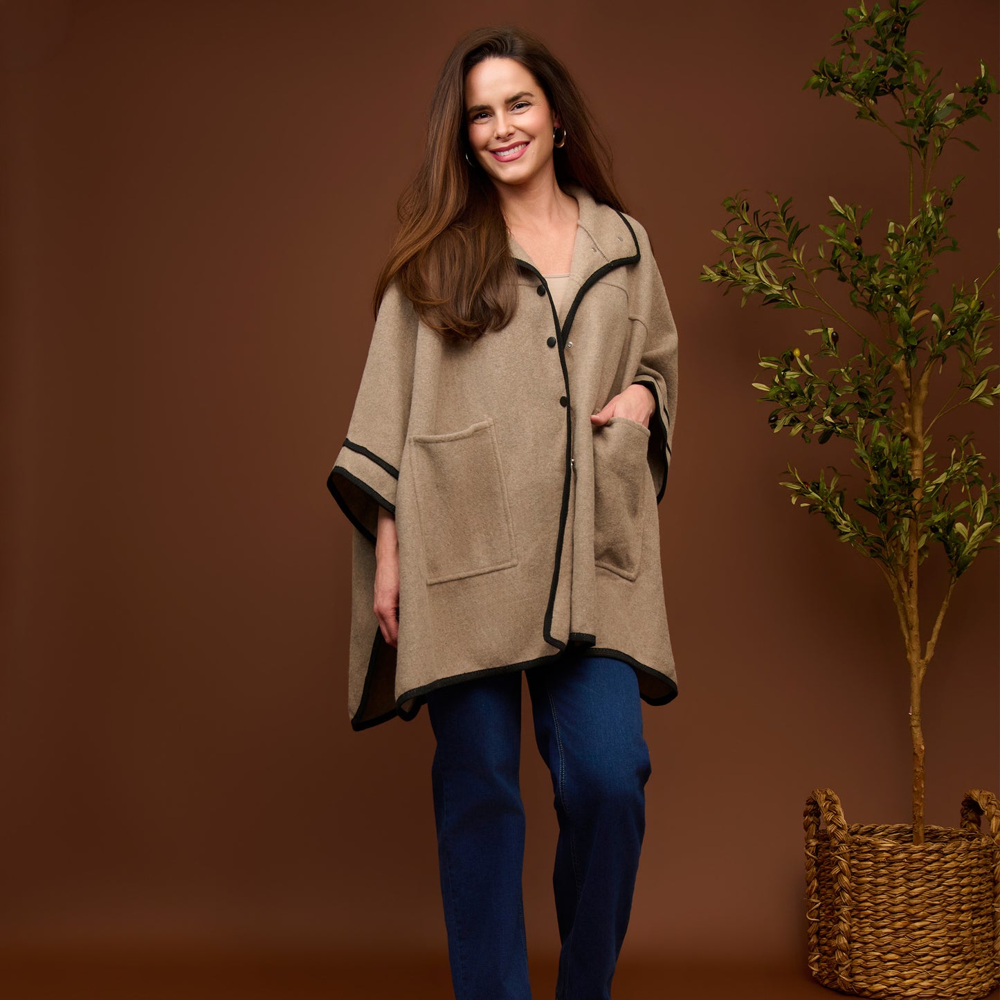 Monroe Oversized Poncho