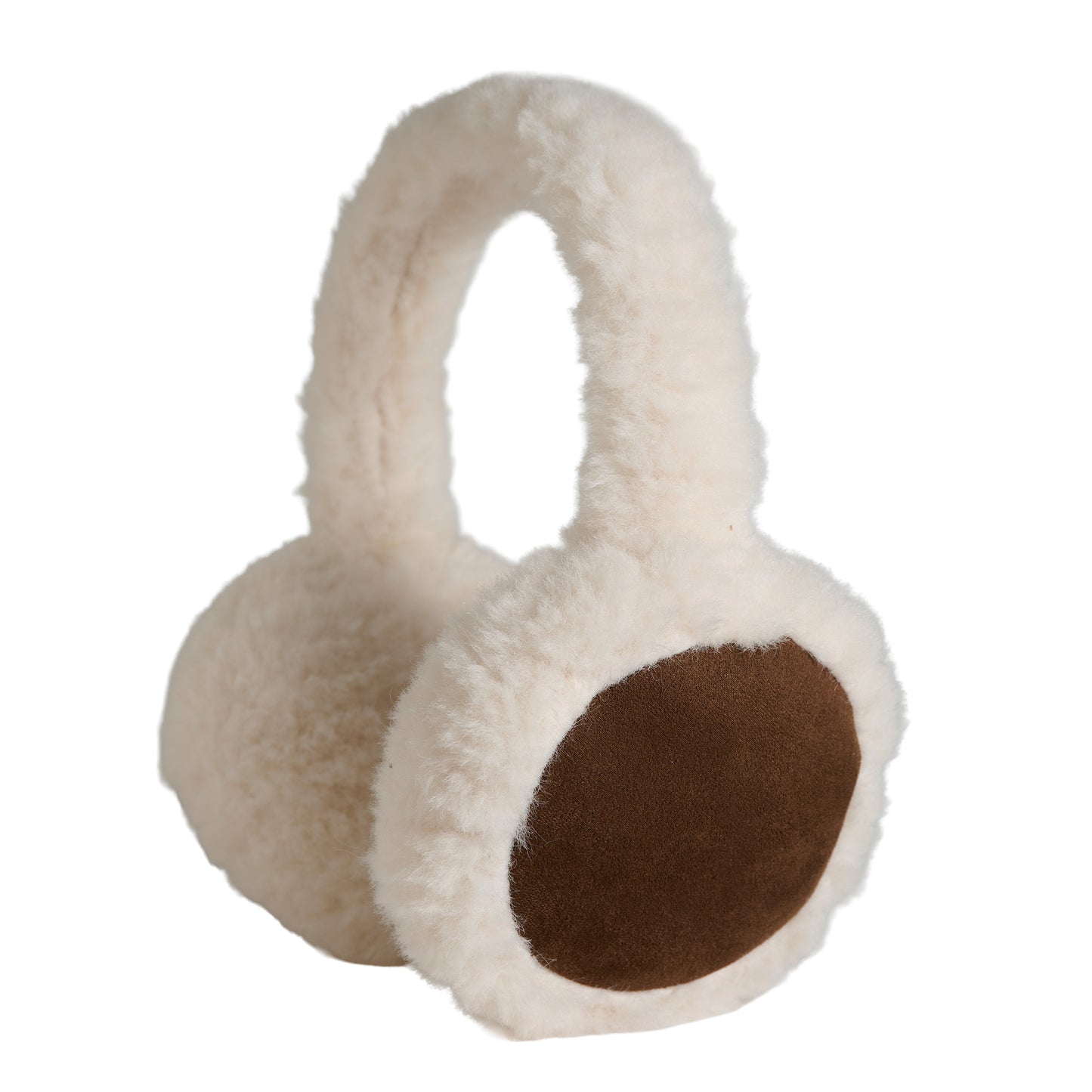 Riley Sherpa Lined Faux Suede Earmuffs
