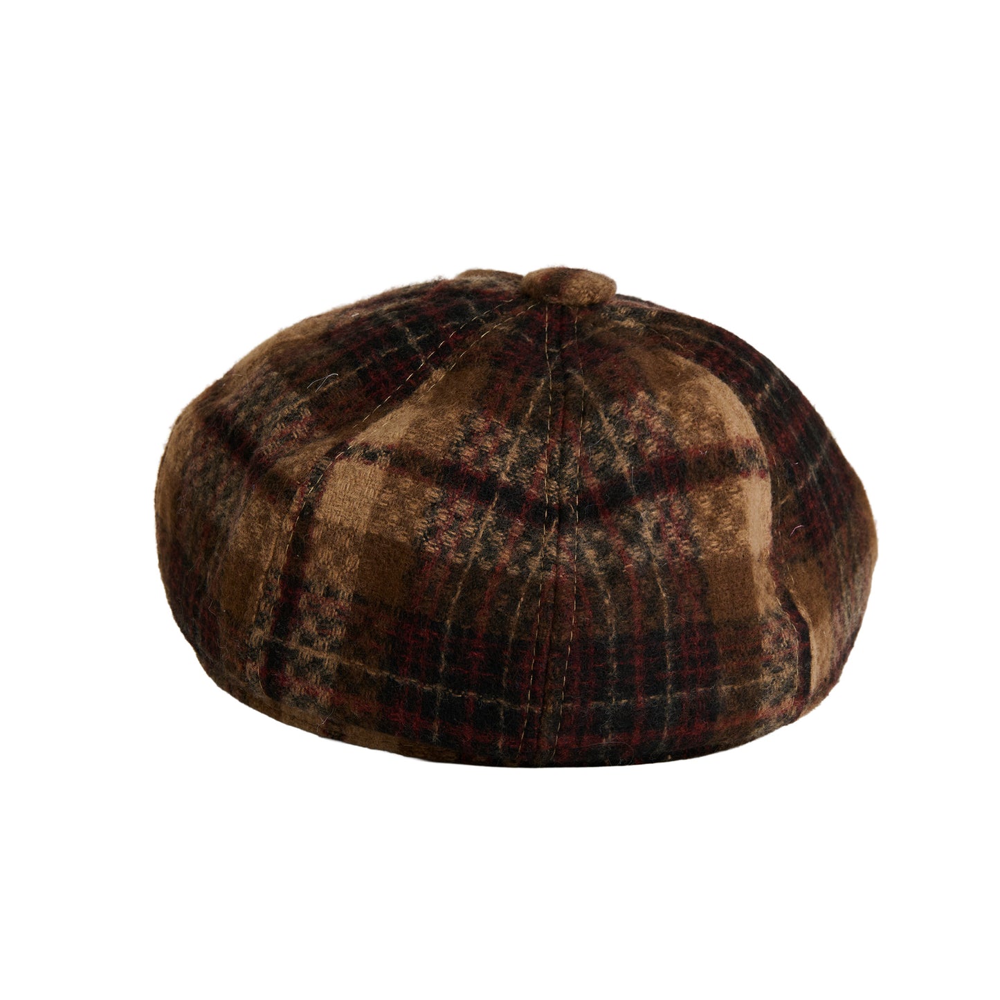 Taran Plaid Newsboy Hat