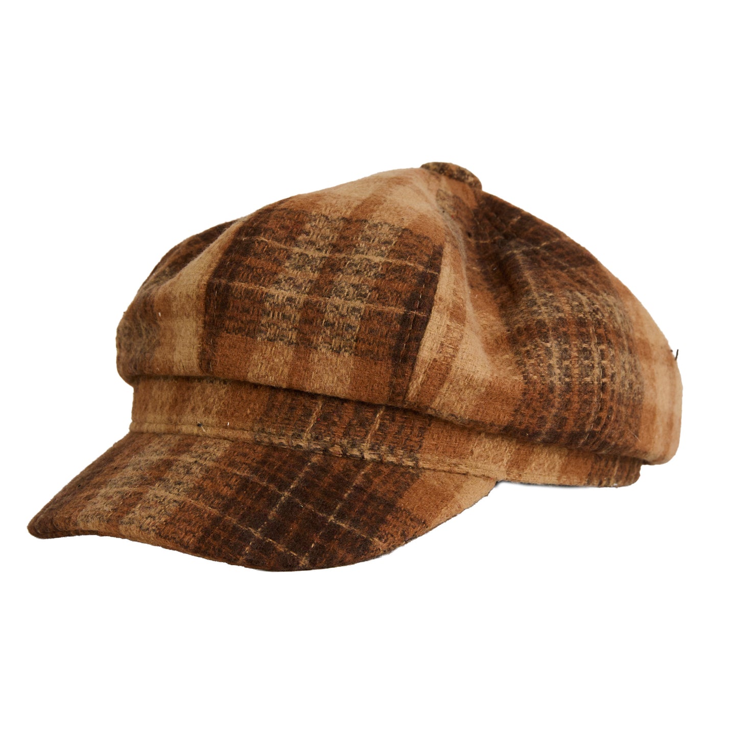 Taran Plaid Newsboy Hat