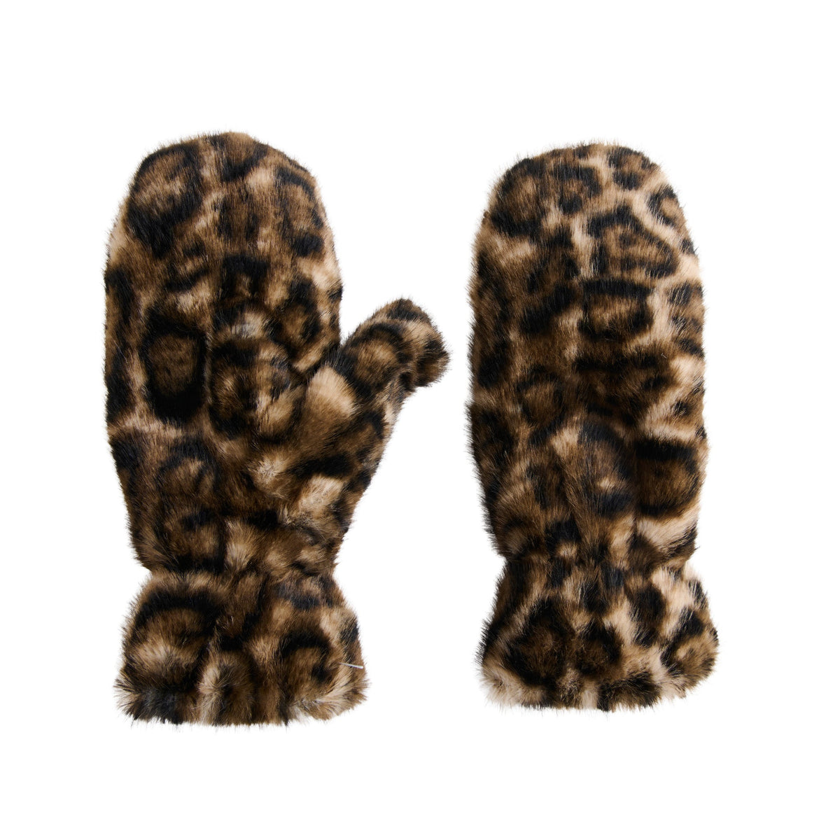 Roxy Leopard Print Faux Fur Mittens – Howard's, Inc