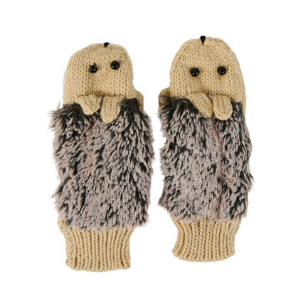 Hedgehog Critter Mittens