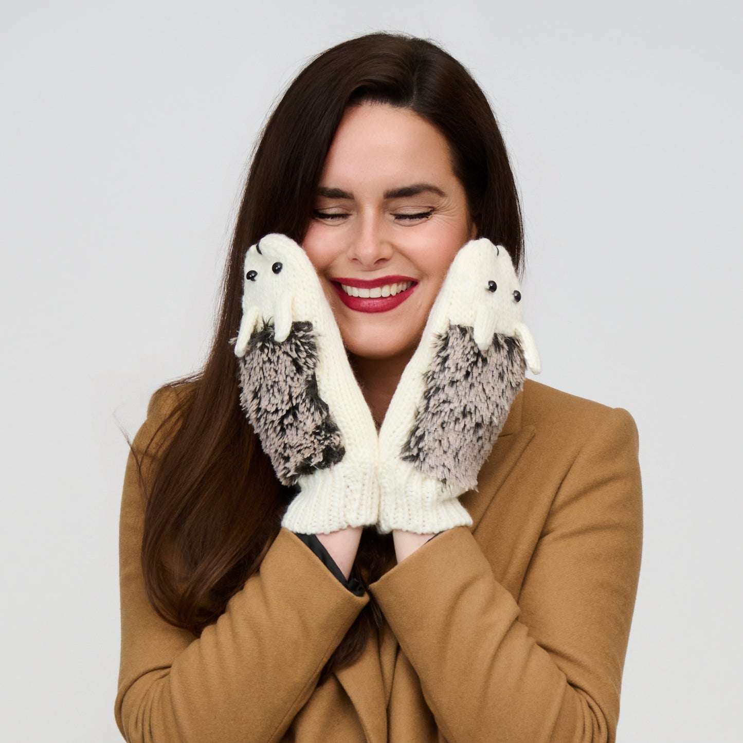 Hedgehog Critter Mittens