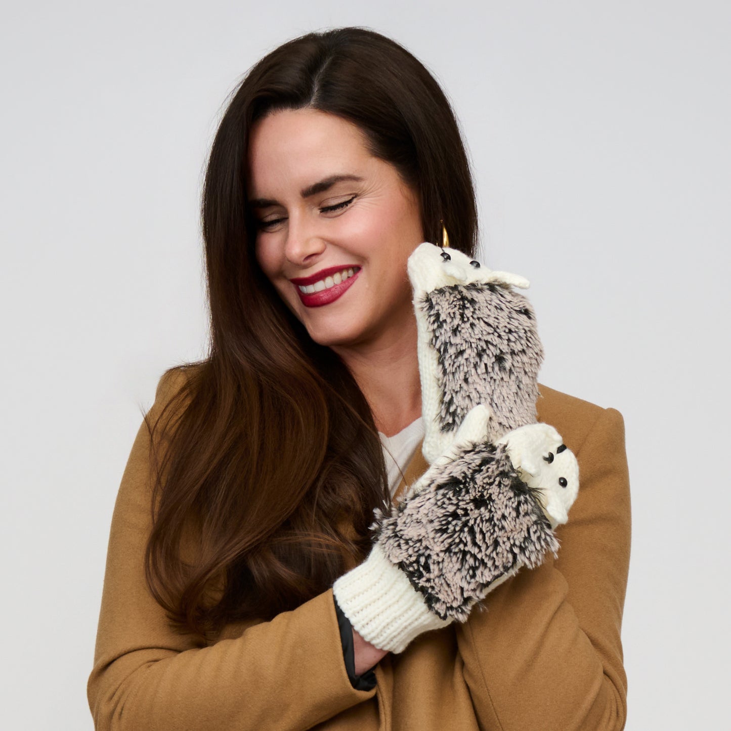 Hedgehog Critter Mittens