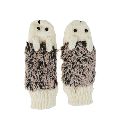 Hedgehog Critter Mittens