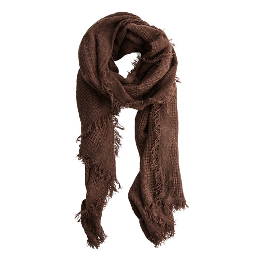 Asher Lightweight Fringe Scarf