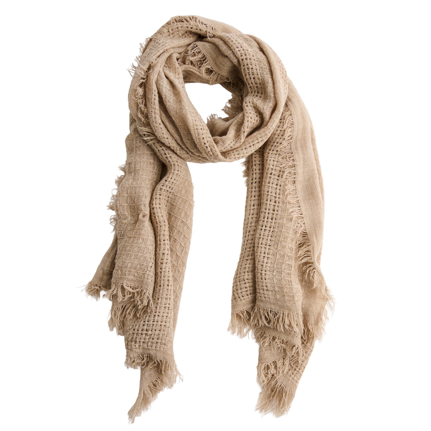 Asher Lightweight Fringe Scarf