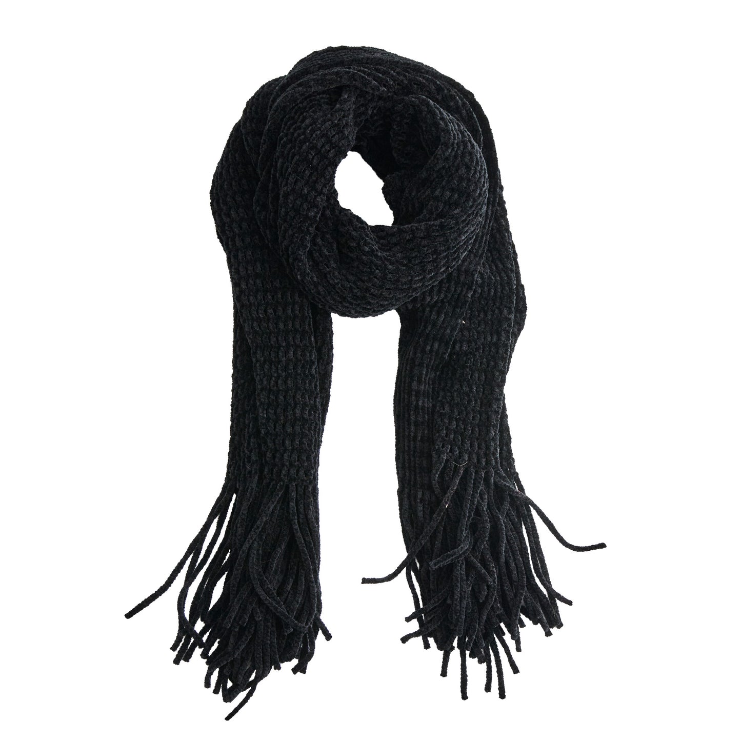 Charli Chenille Fringe Scarf