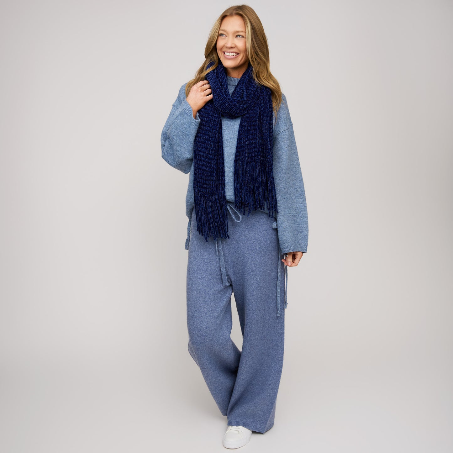 Charli Chenille Fringe Scarf