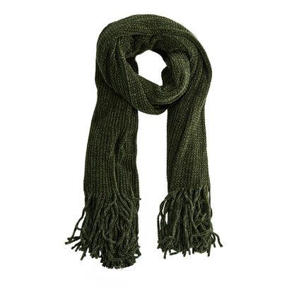 Charli Chenille Fringe Scarf