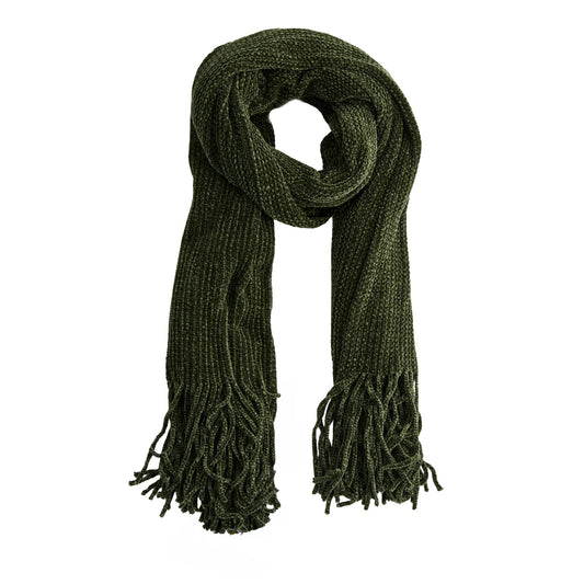 Charli Chenille Fringe Scarf