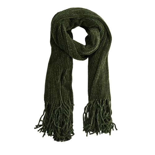Charli Chenille Fringe Scarf