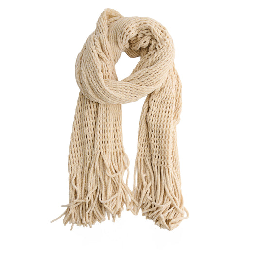 Charli Chenille Fringe Scarf