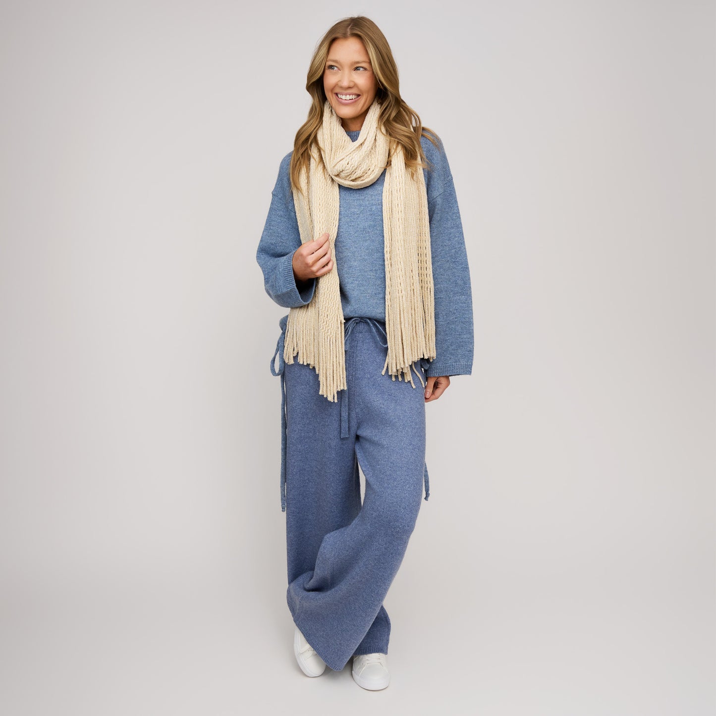 Charli Chenille Fringe Scarf