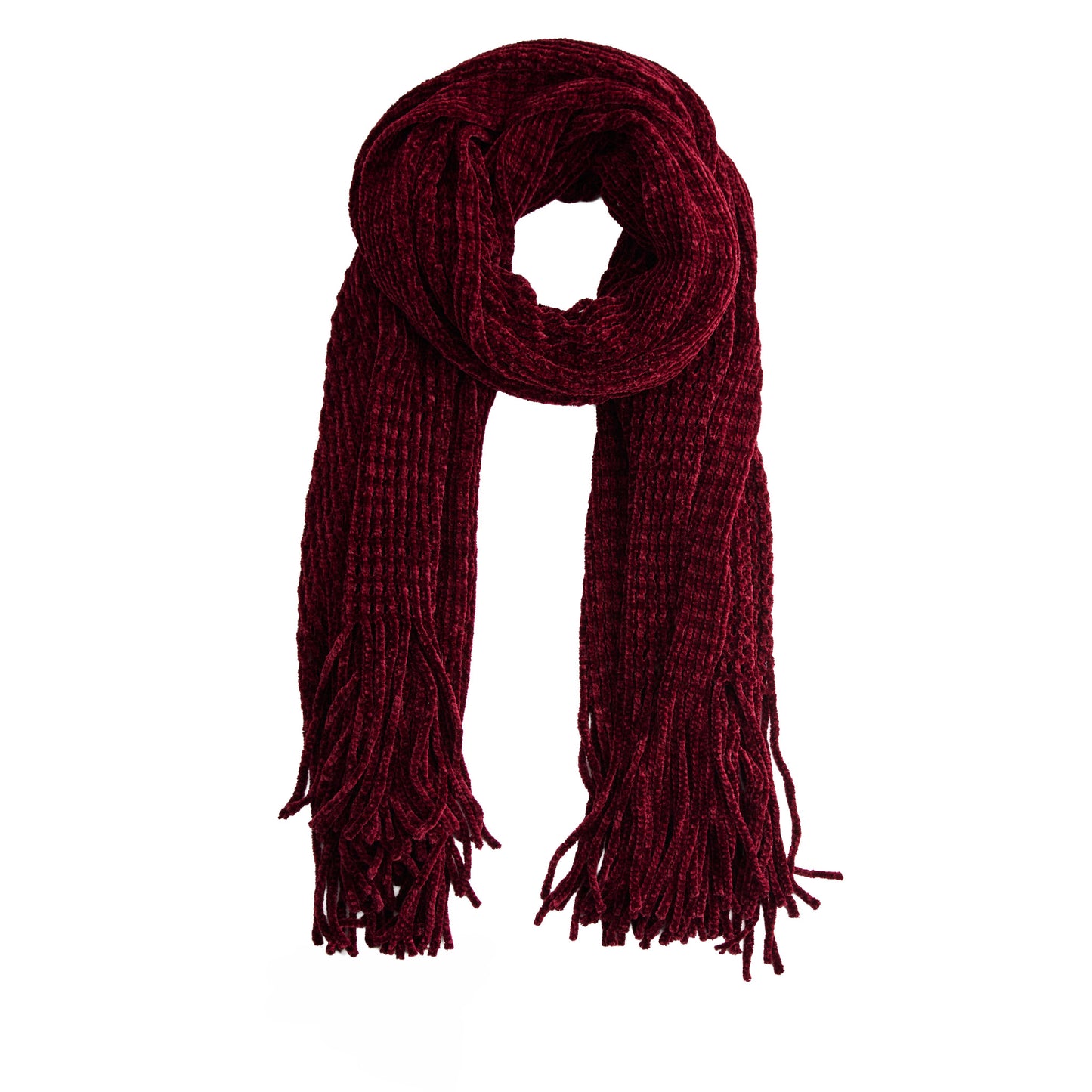 Charli Chenille Fringe Scarf