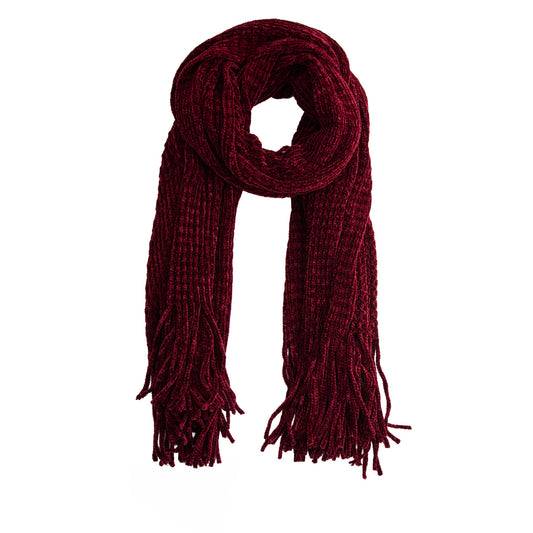 Charli Chenille Fringe Scarf