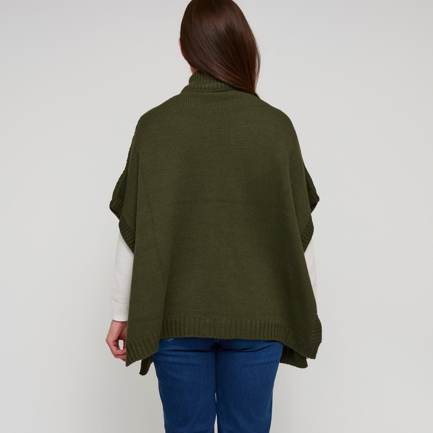 Mavi Cable Knit Poncho