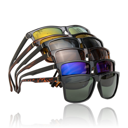 Rectangle Frame Sport Polarized Sunglasses