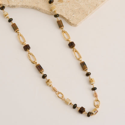Cecily Longline Beaded Necklace
