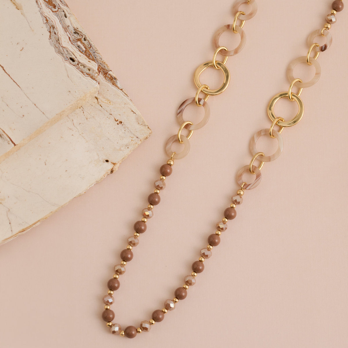 Kellie Longline Beaded Necklace