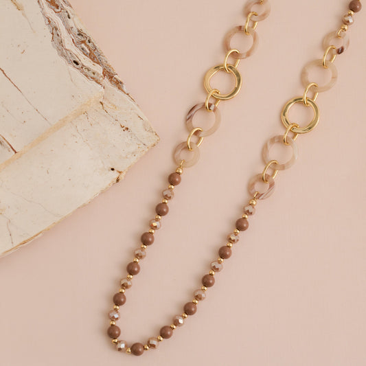Kellie Longline Beaded Necklace