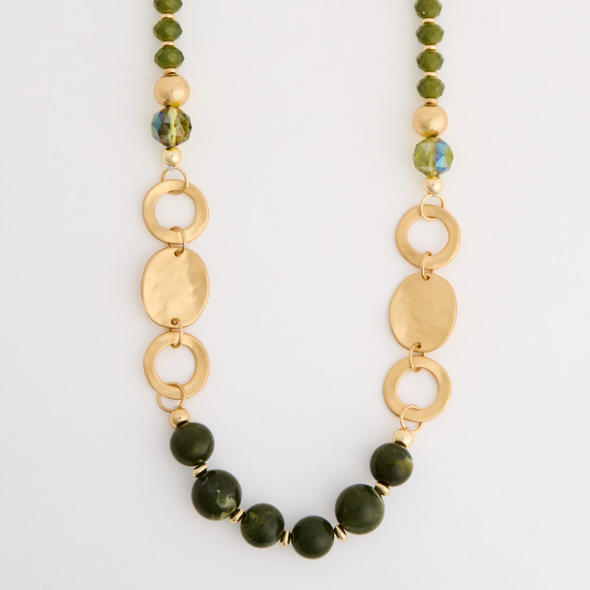 Rosalie Beaded Statement Collar Necklace
