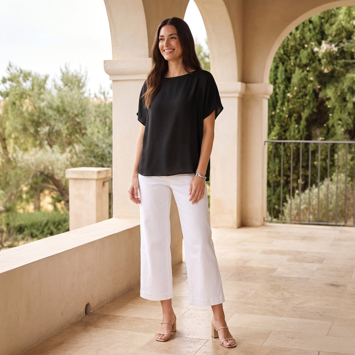 Cleo Short Sleeve Blouse