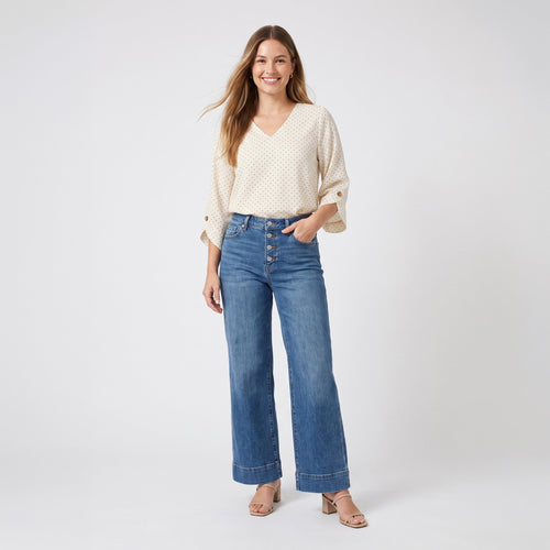 Delia V-Neck Blouse