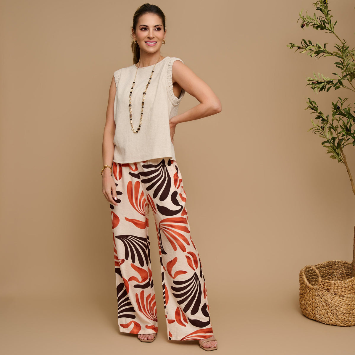 Tora Flowy Wide Leg Pants